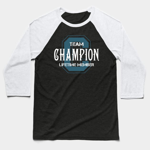 CHAMPION Baseball T-Shirt by TANISHA TORRES